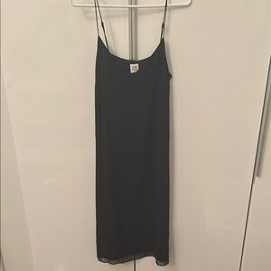 Black Slip Dress